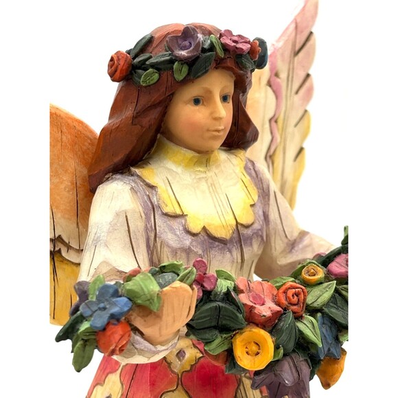 Jim Shore Angel Of Gratefulness 2002 Figurine B108921 Heartwood Creek 10.5" Tall - Picture 5 of 16